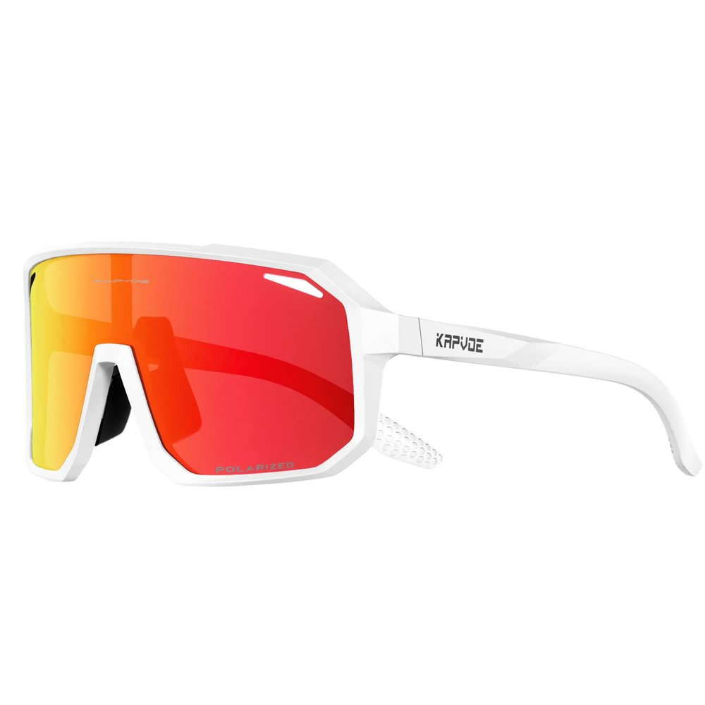 KAPVOE Polarized Cycling Glasses Sports Sunglasses, UV400 Running Fishing Baseball Glasses for Men Women K62