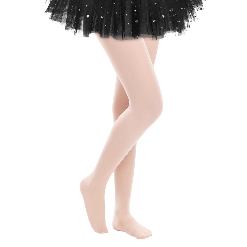 Ballet Tights for Toddler Girls Transition Kids Dance Leggings for Baby Girls Footless Stockings Baby Girls Pants Uniform Clothes Pink 1-3T