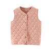 Baby Kids Boys Girls Fuzzy Vest Toddler Infant Girls Boys Warm Jacket Cotton Vest Outerwear 2-14 Years (Pink, 3-4 Years) view 1