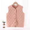 Baby Kids Boys Girls Fuzzy Vest Toddler Infant Girls Boys Warm Jacket Cotton Vest Outerwear 2-14 Years (Pink, 3-4 Years) view 4