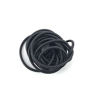 GatherTOOL 1/2/3/4/5M Black Natural Latex Rubber Hose 2mm*5mm Fitness Sports Equipment Elastic Surgical Medical Tube for Yoga Forearm and Wrist Training Tool (Color : 1 Meters)