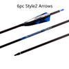 800-Spine Arrow 29-Inch Arrow Target Practice Arrow Hunting Arrow Carbon Arrows Compound Bow Recurve Bow Adult Youth Archery Indoor Outdoor Shooting Bullet Field Tip 12pc Mixed Pack view 4
