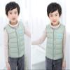 Baby Kids Boys Girls Fuzzy Vest Child Kids Toddler Baby Boys Girls Cute Cartoon Hooded uffer Vest (Green, 8-10 Years) view 3