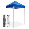 COOS BAY 5x5 Pop up Canopy Tent, Portable Lightweight Sun Shelter with Carry Bag, Outdoor Shade for Beach, Sports, Hiking, Patio, Lawn, and Events, Blue view 1
