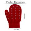 ONESING 5 Pair Toddler Mittens Black Mittens Toddler Gloves Warm Newborn Mittens Winter Gloves for Girls Boys view 3