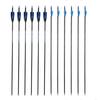 600-Spine Arrow 29-Inch Arrow Target Practice Arrow Hunting Arrow Carbon Arrows Compound Bow Recurve Bow Adult Youth Archery Indoor Outdoor Shooting Bullet Field Tip 12pc Mixed Pack view 2