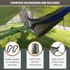 Under Quilts for Hammocks, HIKERBRO Ultralight Hammock Underquilt, Double Size Underquilt for Hammock Camping, Backpacking view 4