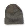 Custom Embroidered Knitted Winter Beanies Acrylic Warm Skull Cap Cuff Watch Hat for Boys or Girls (Grey) view 4