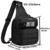 ATBP Tactical Sling Backpack Bag Pack for Men Military One Strap Shoulder Backpack Crossbody Bag With Holster 10 Liters view 2