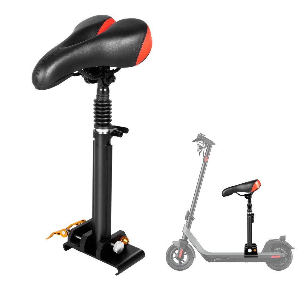 DYRABREST Electric Scooter Seat Folding Seat for M365 Pro2, for 5.5" Carbon Fiber Scooter with Pedal 14-15cm, for ES1 ES2 Scooter, USA Stock