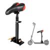 DYRABREST Electric Scooter Seat Folding Seat for M365 Pro2, for 5.5" Carbon Fiber Scooter with Pedal 14-15cm, for ES1 ES2 Scooter, USA Stock view 1