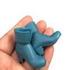 1/6th Blue Princess Shoes Boots Model for 12" Female Action Figure view 2