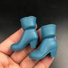 1/6th Blue Princess Shoes Boots Model for 12" Female Action Figure view 3