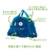 8BPLUS 8B+2301007 Bouldering Boulder Back, Opening 8.7 inches (22 cm), [Maxwell] No Scary & Majesty, Dandy Bold, Maxwell Top Drawstring Closure, 4 Brush Holders, 3 Pockets, Blue/Yellow Green view 4