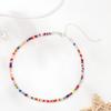 Aularso Boho Beaded Choker Necklace Colorful Short Necklaces Chain Seed Bead Necklace Summer Necklaces Jewelry for Women (Colorful bead-1) view 4