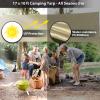GEERTOP Portable Backpacking Tent Tarp 17 x 10 ft Large Hammock Rain Fly Tarp Shelter Camp Awning for Outdoor Travelling - No Includes Poles view 2