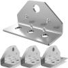 12 PCS Boat Trailer Top Angle Swivel Top Angle Bracket,Galvanized Boat Pontoon Trailer Bolster Bunk Board Adjustable Swivel Brackets view 1