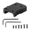 ohhunt Picatinny Red Dot Mount Plate Adapter are Applicable to Holosun 407K 507K and Crimson Trace red dot CTS-1550 view 3