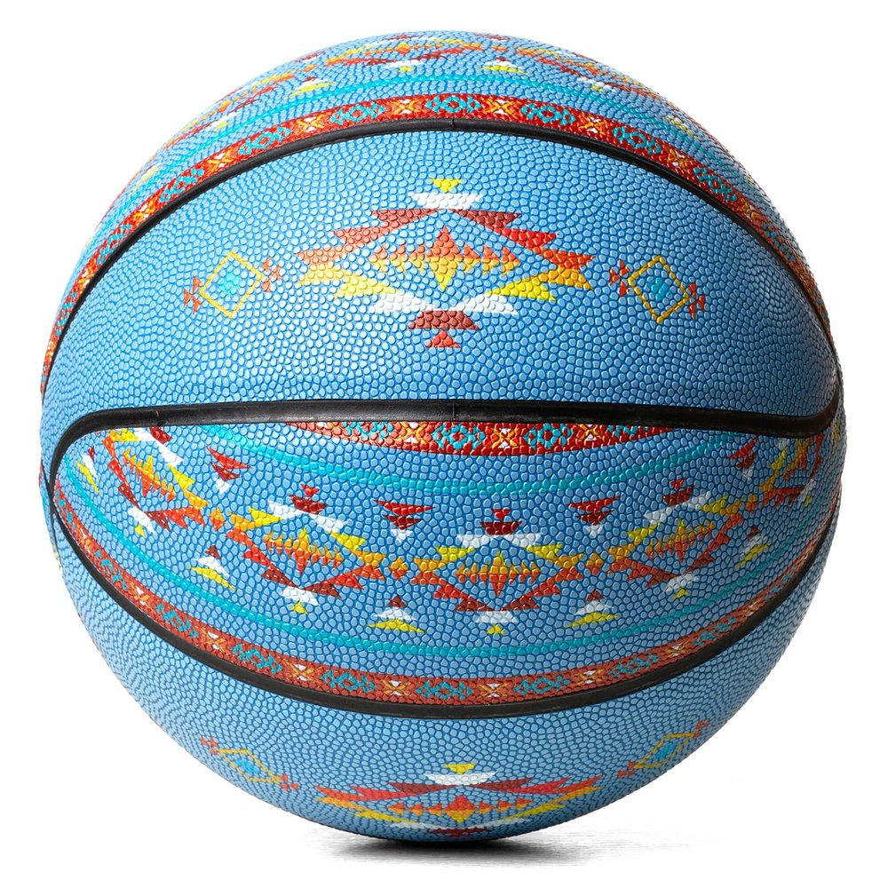 NU TRENDZ Southwest Indoor-Outdoor Basketball 29.5", Composite Leather Basketball Size 7 Adult for Men and Women