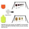 Highwild AR500 Steel Shooting Targets Combo - 7"x 12" & 10"x 16" & 12"x 20" Torso - 1/2" Thick view 3