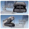Leader Accessories A Pair of Elite Low/High Back Folding Fishing Boat Seat (2 Seats) (Black/Charcoal) view 4