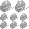 8 PCS Boat Trailer Top Angle Swivel Top Angle Bracket,Galvanized Boat Pontoon Trailer Bolster Bunk Board Adjustable Swivel Brackets view 3
