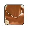Aularso Boho Beaded Choker Necklace Colorful Short Necklaces Chain Seed Bead Necklace Summer Necklaces Jewelry for Women (White) view 1