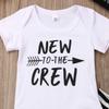 Hopiumy Newborn Baby Boy Girl Clothes Hello World Print Long Sleeve Romper+Long Pants+Hat 3Pcs Outfits Set (Black A Short,0-6 Months) view 4