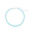 Aularso Boho Beaded Choker Necklace Colorful Short Necklaces Chain Seed Bead Necklace Summer Necklaces Jewelry for Women (Blue) view 1