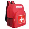 First Aid Backpack, Emergency Medical Backpack, Waterproof & Large Capacity, Empty First Aid Bag, Ideal for Home Office EMT Paramedics view 1