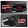 Leader Accessories A Pair of Low Back Folding Fishing Boat Seat (2 Seats) (Black/Red) view 4