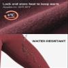 Willit Women's Fleece Lined Pants Yoga Bootcut Thermal Winter Pants High Waisted Flare Leggings Water Resistant Wine Red M view 4