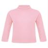 Loodgao Kids Boys Girls Thermal Underwear Turtleneck T-Shirts Long Sleeve Base Layer Tops Pink 9-10 view 1