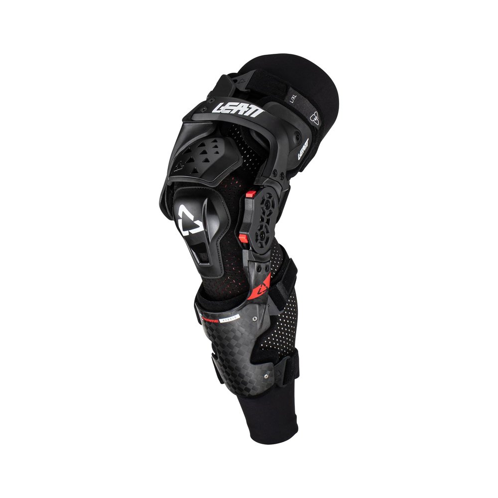 Leatt C-Frame Hybrid Left Adult Off-Road Motorcycle Knee Brace - Black/Large/X-Large