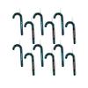 FOCO Philadelphia Eagles NFL 12 Pack Candy Cane Ornament Set view 1