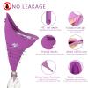 SMEKLYN Female Urination Device Women Pee Funnel Reusable Silicone Urine Cup Female Urinal Post Surgery Pee Standing Up Perfect for Camping Hiking Travel Road Trip Accessories-Plus Size view 2