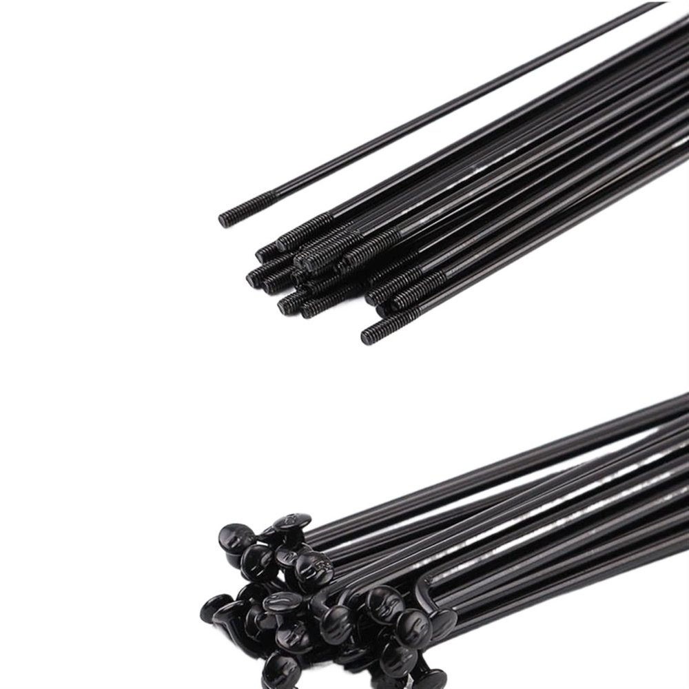 30pcs 14G Bicycle Spokes 26 Inches 27.5inch 29inch with Brass Nipples Folding Bike MTB Road Bikes Spokes 255mm 259mm 268mm 270mm (Color : 30pc270)