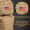 BaHoki Essentials Large Size Tactical Backpack - Military Rucksack with Molle Bags - Ventilated Mesh Adjustable Bag (Tan) view 4