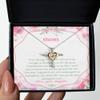 zapbest Cross Dancing Necklace I Am Deeply Grateful To You, Mothers Day Necklace, Birthday Necklace For Mother, Mom, From Daughter, Anniversary Mom, Cross D view 3