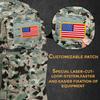 BaHoki Essentials Large Size Tactical Backpack - Military Rucksack with Molle Bags - Ventilated Mesh Adjustable Bag (Woodland Digital) view 2