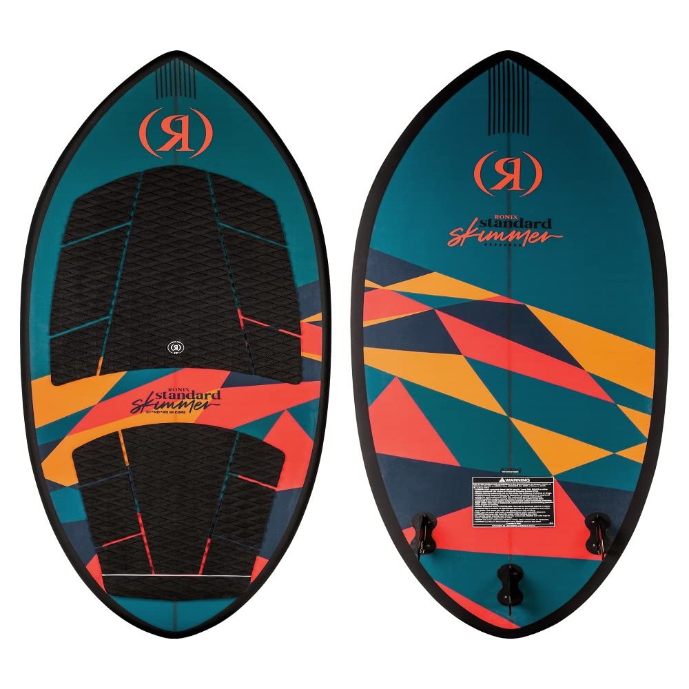 Ronix Standard Core - WakeSurf Skimmer - Teal/Red/Orange - 4'10