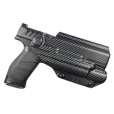 OWB Concealment IDPA - Outside The Waistband Holster - fits Walther PDP 5'' with X300 (Carbon Fiber, Right)