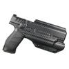 OWB Concealment IDPA - Outside The Waistband Holster - fits Walther PDP 5'' with X300 (Carbon Fiber, Right) view 1