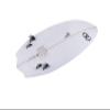Ronix Flyweight - Wakesurf Board Atlantik - Glacier White - 4'5 view 4