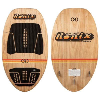 Ronix Element Core - WakeSurf Blunt Nose Skimmer - Paulownia / Sunset - 4'2