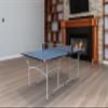 Butterfly Junior Rollaway Ping Pong Table - 3/4 Size Table Tennis Table - Space Saver Game Table for Game Room - Regulation Height Ping Pong Table - Sturdy Frame - Net Included view 4