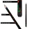Action Junior Billiards Pool Cue Stick - Dinosaurs - 48in view 3