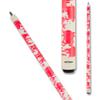 Action VAL36 Value Series Pool Cue - 58" Cue - Hard Maple Shaft with 13mm Boar Skin Tip - Gloss White with Hot Pink Splatter, 21oz view 2