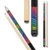 Action Impact - Billiards Pool Cue Stick - Rainbow - 18oz view 1