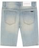 Calvin Klein Boys' Relaxed Fit Denim Shorts, 5-Pocket Style, Zipper Fly & Button Closure, Dallas Light, 5 view 2